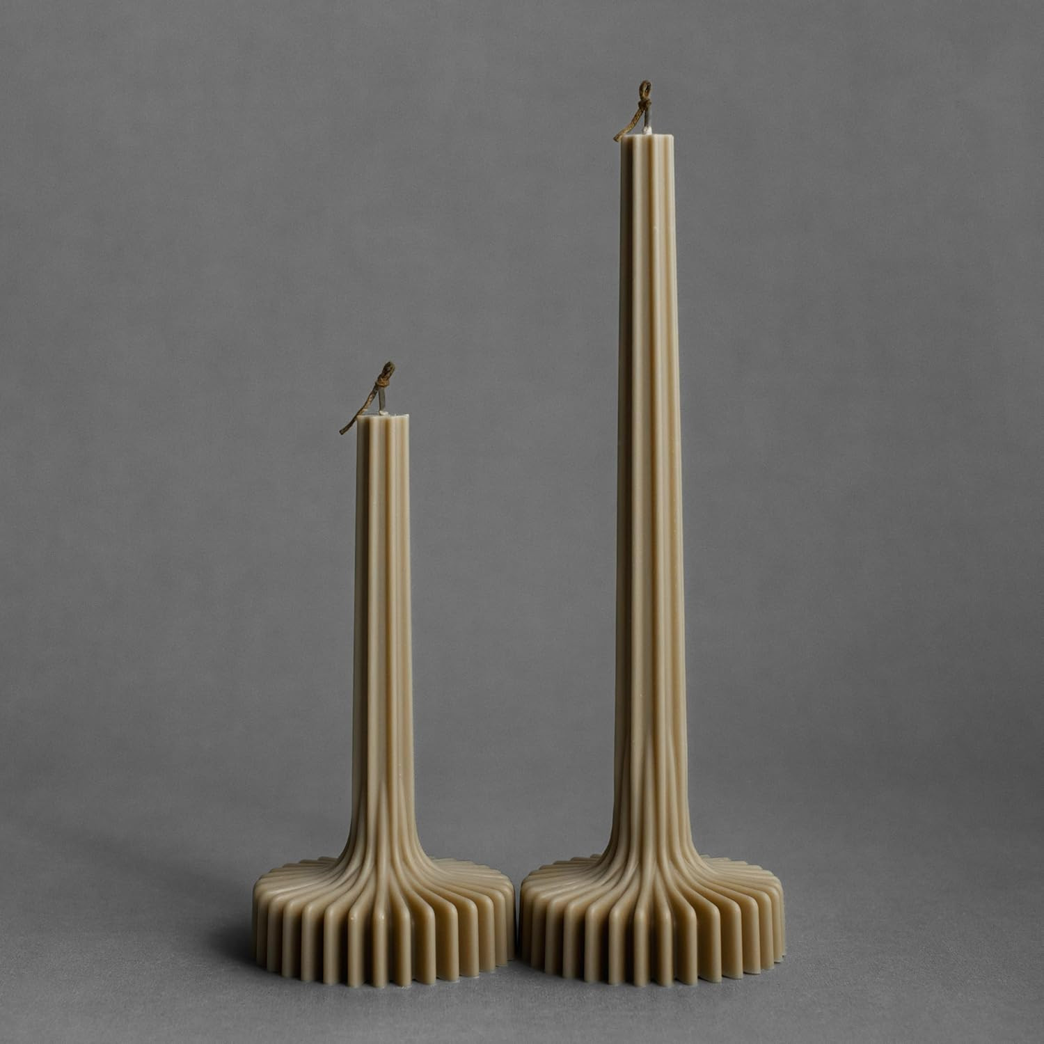 LAWA Set of 2 Vase Candle - Beautiful Handmade Pillar Unscented Soy Wax Elegant Aesthetic Candle ... | Amazon (US)