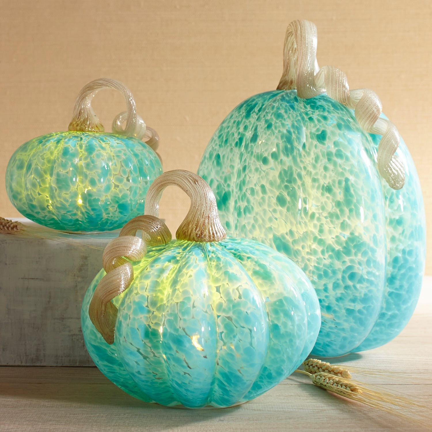 LED Pumpkins - Blue | Pier 1 Imports