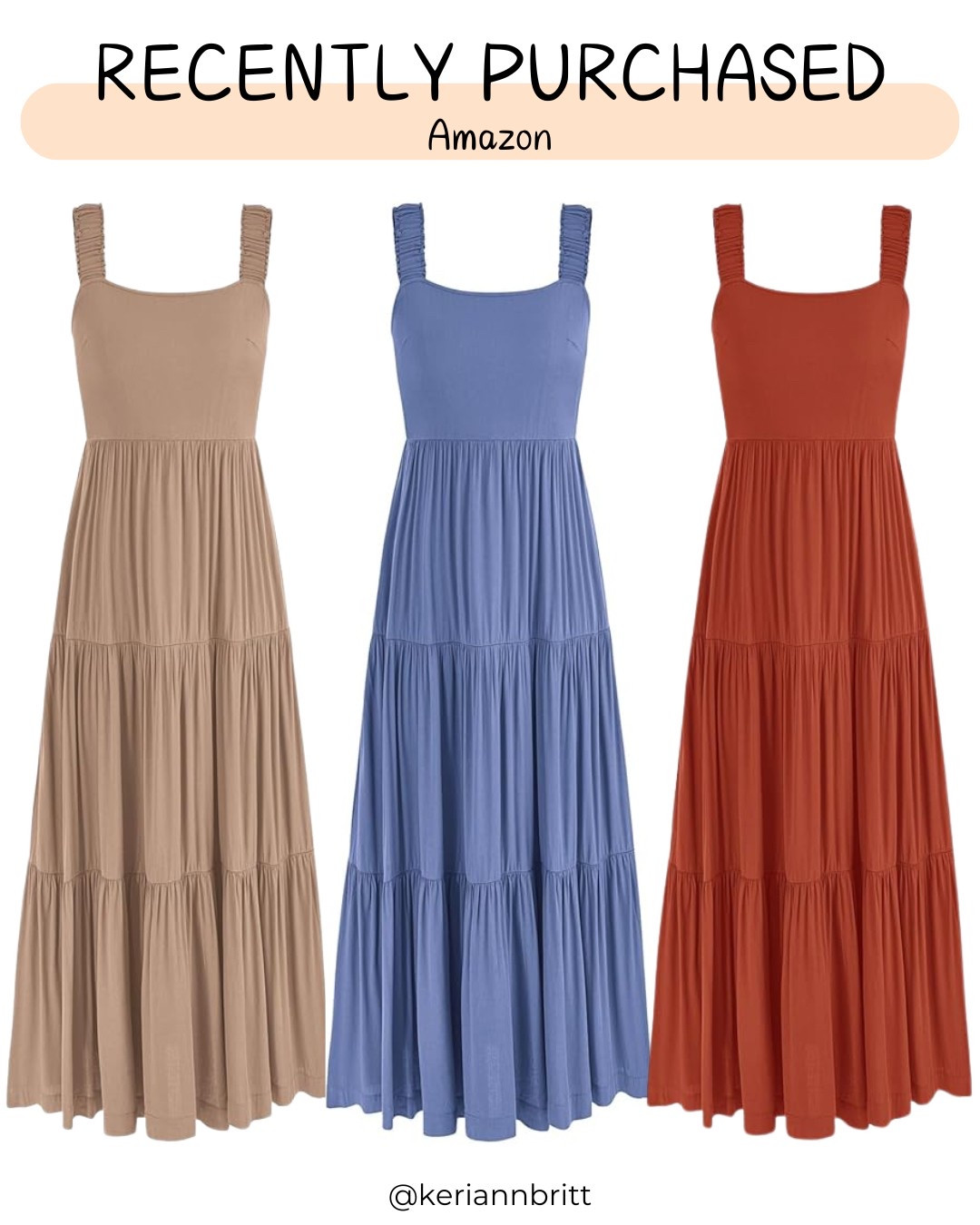 Amazon Women’s Midi Dress 

Maxi Dress / solid maxi dress / spring dress / summer dress 

#LTKSeasonal #LTKMidsize #LTKFindsUnder50
