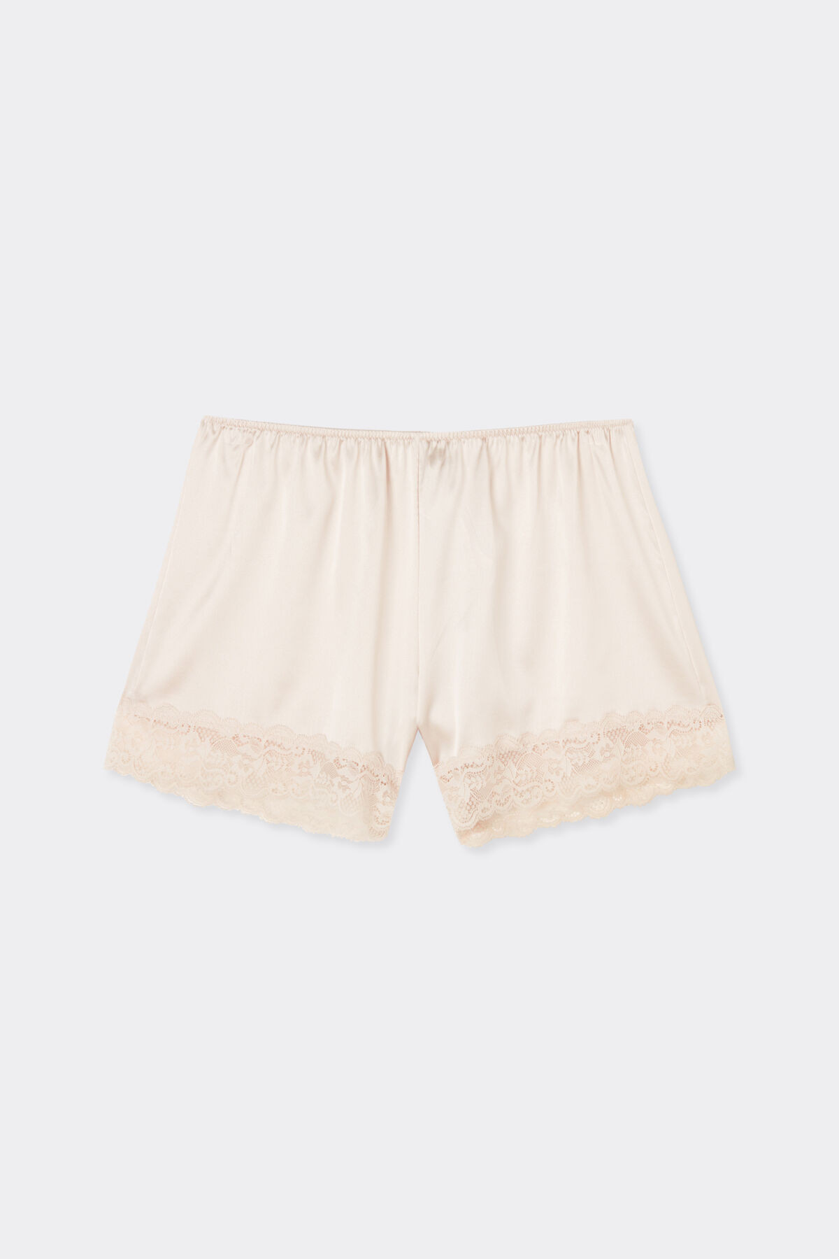 Lace Trim Silk Shorts - Intimissimi | Intimissimi (US)