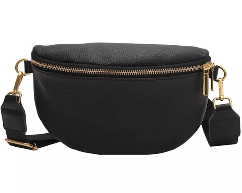 Leather Fanny Pack Crossbody Bags for Women Trendy Sling Bag for Women Small Crossbody Bags for W... | Amazon (US)