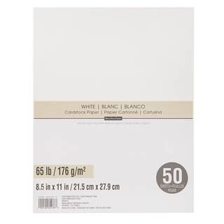 8.5" x 11" Cardstock Paper by Recollections™, 50 Sheets | Michaels Stores
