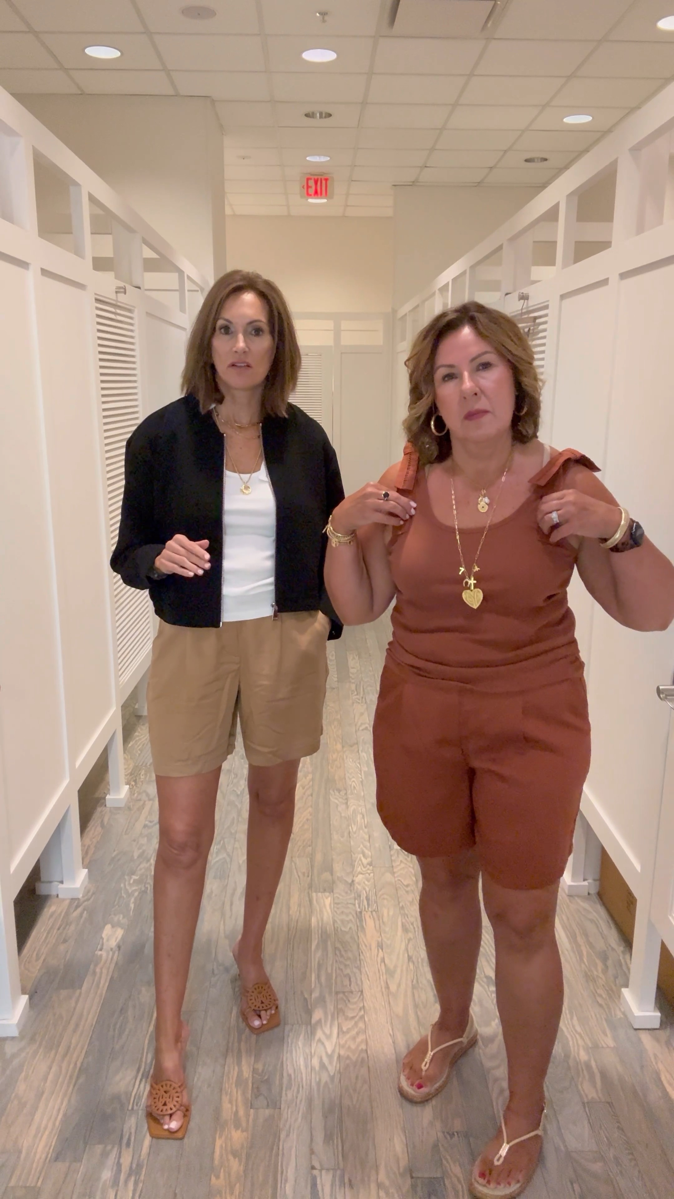 Summer Shorts Style

Tanks L & XL
Trouser Shorts - 8 & 14
Jacket - L

#LTKSummerSales #LTKVideo #LTKStyleTip