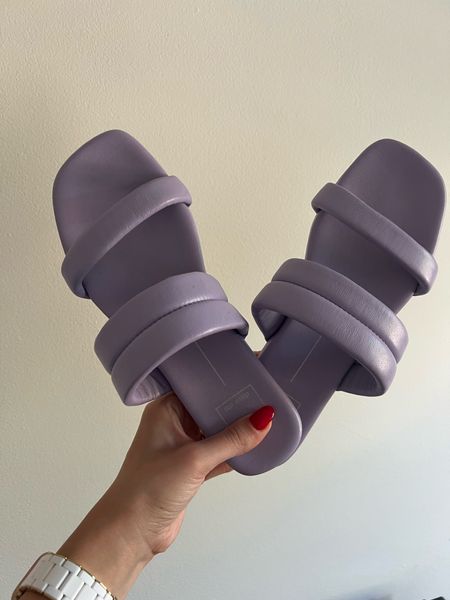 Dolce vita purple slippers 