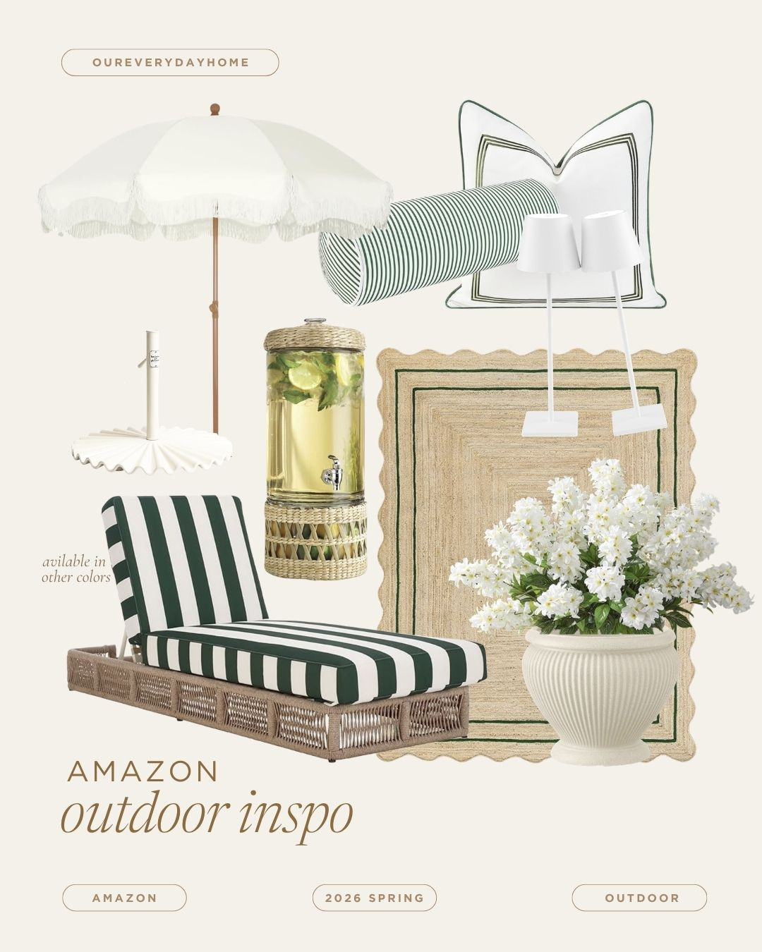 Patio season is approaching! It's time to dust of your outdoor space and get is ready for the summer time.  

 #LTKSeasonal #LTKHome #LTKSaleAlert