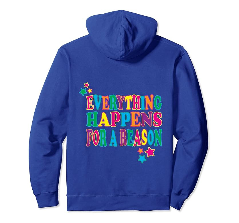 Everything Happens for a Reason Pullover Hoodie | Amazon (US)