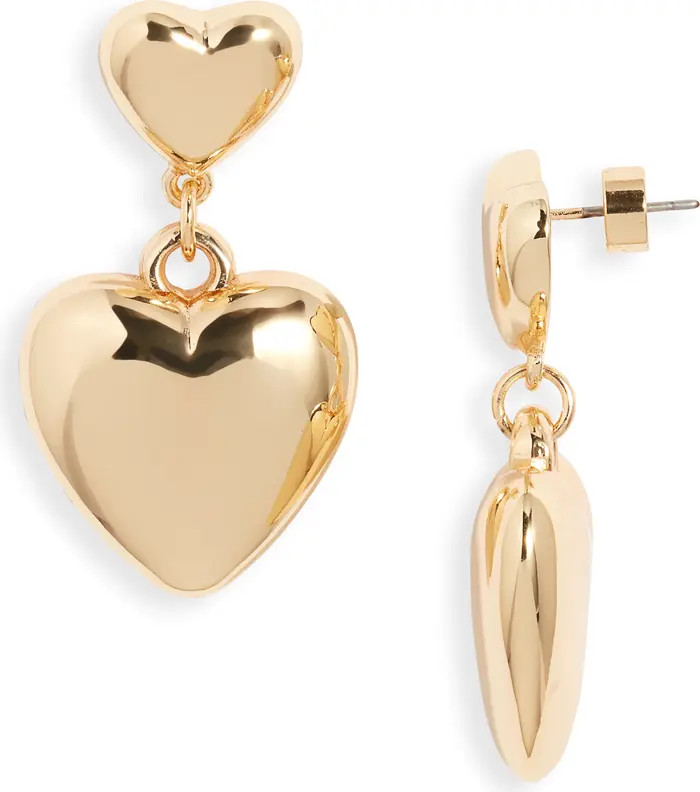 Puffy Heart Drop Earrings | Nordstrom