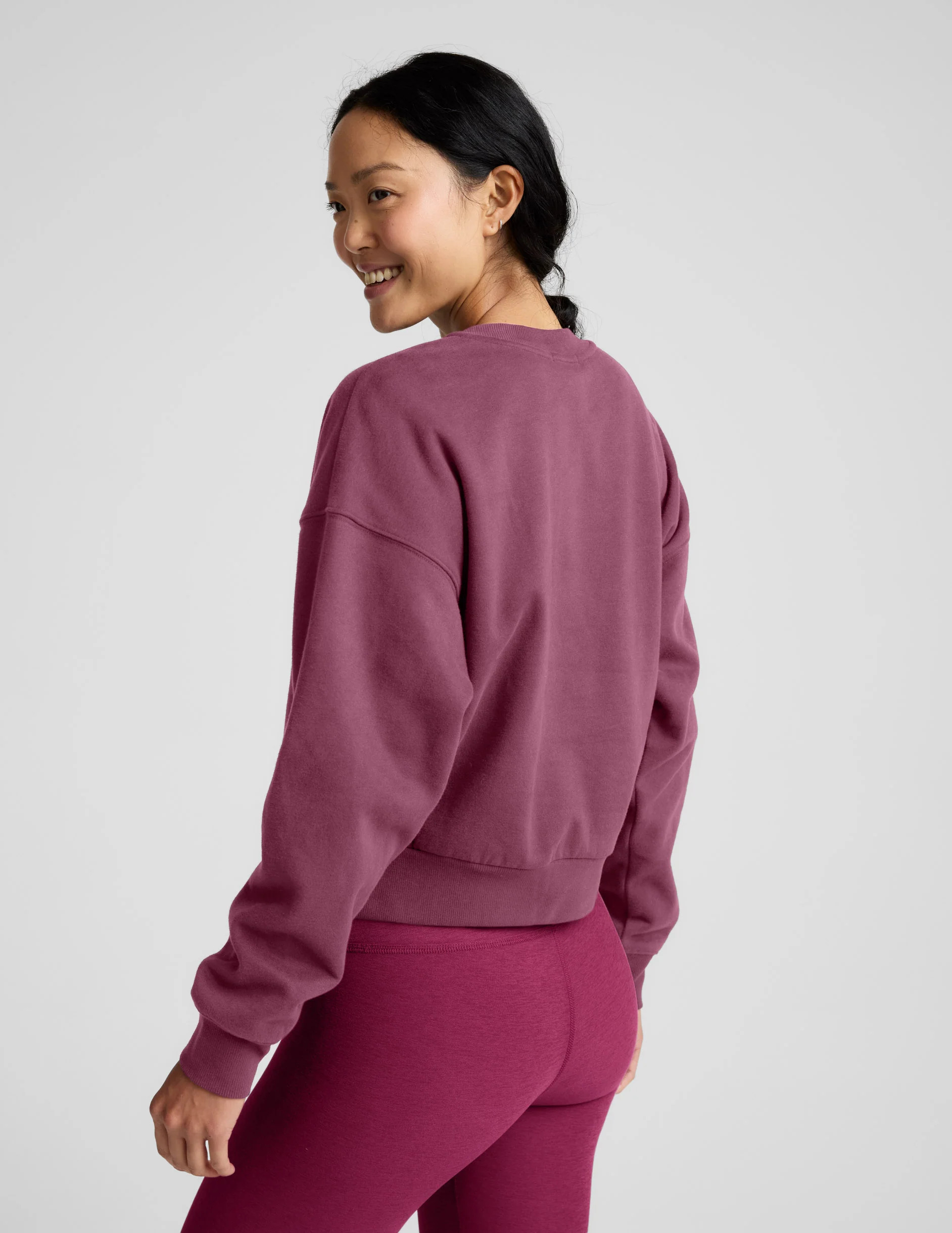 LuxeFleece Crewneck Sweatshirt | Beyond Yoga | Beyond Yoga