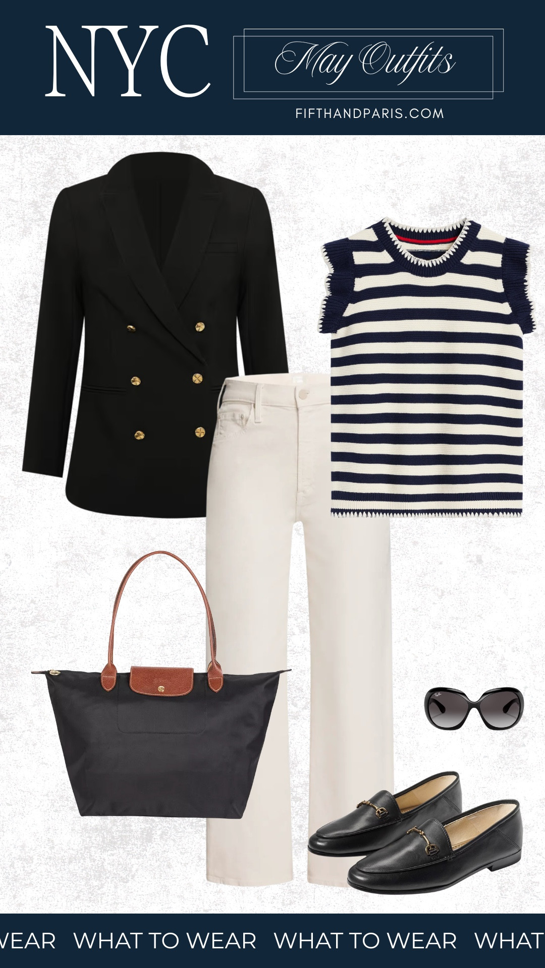 What to Wear in NYC. 

I never travel without a black or navy blazer.  It’s so versatile and can be worn casually or dressed up  

#LTKStyleTip #LTKOver40 #LTKTravel