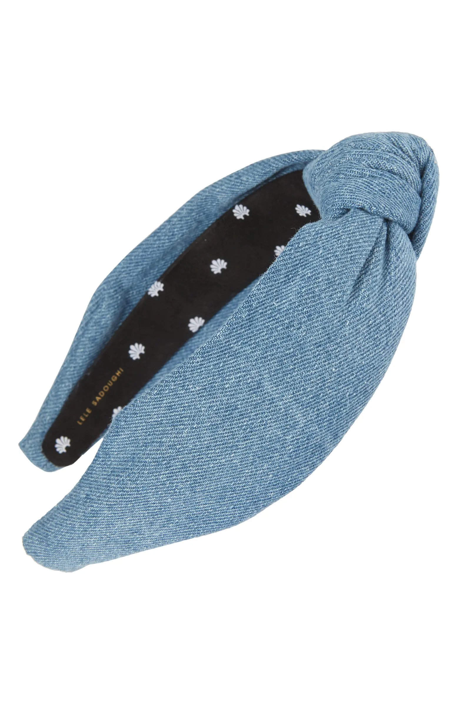 Lele Sadoughi Denim Knotted Headband | Nordstrom | Nordstrom