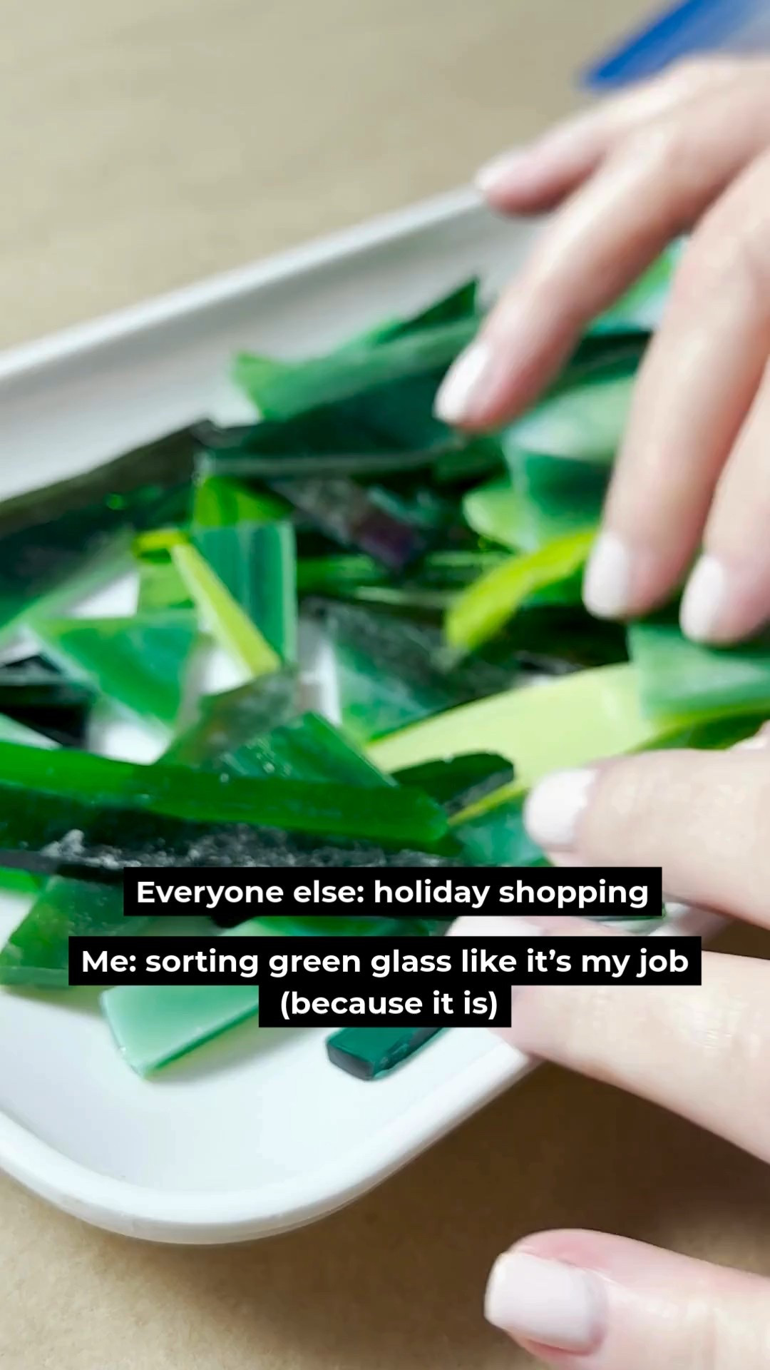 There are many ways to survive the holiday season. This just happens to be mine. 😌🎄

How have you been keeping the peace this holiday season?

For mosaic tips, tutorials + inspiration please visit my YouTube channel: YouTube.com/julieweilbacher. Follow @julieweilbacher on Instagram for all things mosaic art.

#stainedglass #mosaic #studiospace #craftroom #artsupplies #glassart #christmasshopping #holidayvibes #craftsupplies #craftorganization #christmascrafts

#LTKHoliday #LTKFindsUnder50 #LTKHome