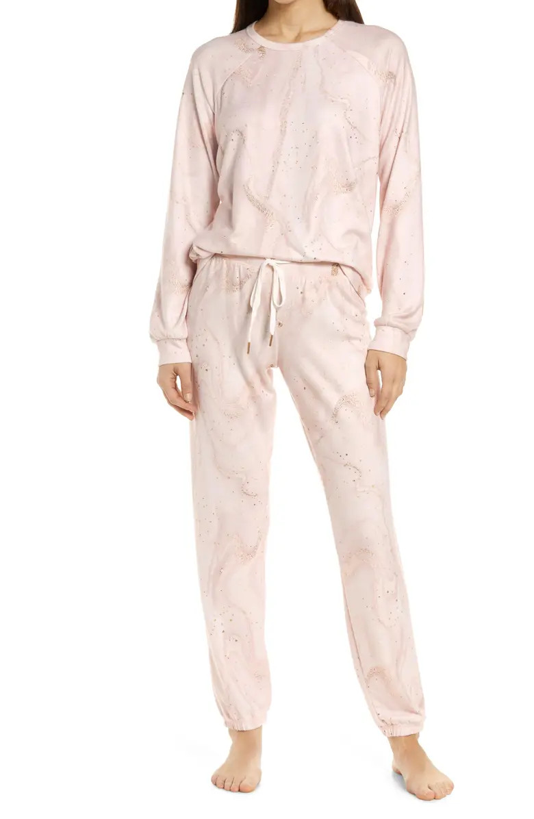 PJ Salvage Peachy Jersey Pajamas | Nordstrom | Nordstrom