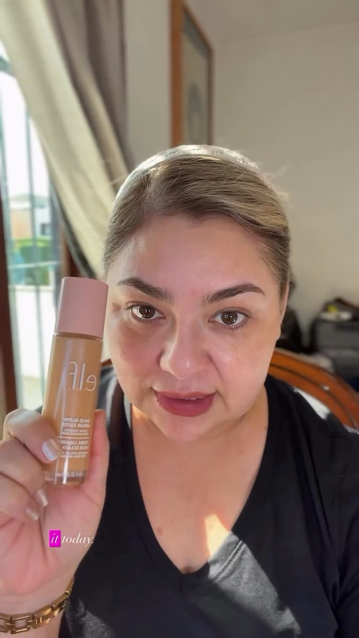 First time trying the Halo Glow Liquid Filter by @elfcosmetics. 
#beautycommunity #beautycontent #lifestyle #elfhaloglowliquidfilter #ugccreator