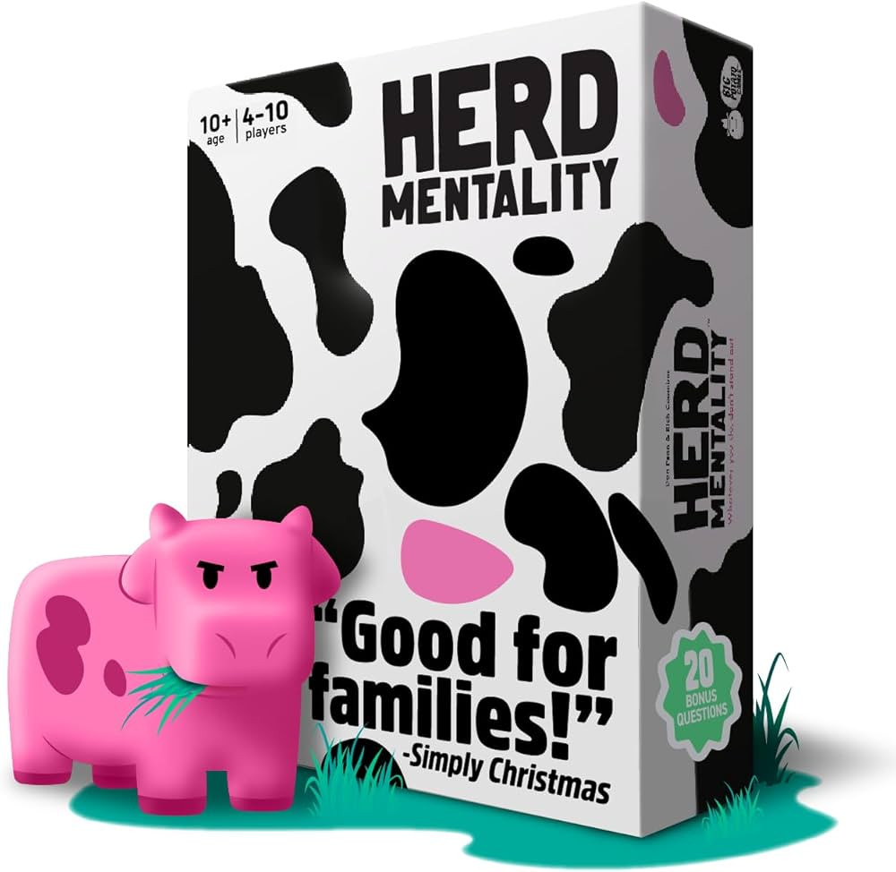 Herd Mentality: Udderly Hilarious Board Game | Easy Setup & Play | Loved by Millions of Families ... | Amazon (US)