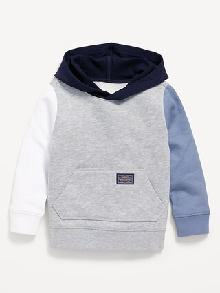 Logo-Graphic Fleece Pullover Hoodie for Toddler Boys | Old Navy (US)