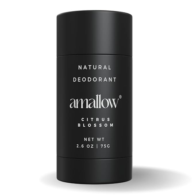 Amallow - Natural Deodorant - Aluminum Salt-Free, Tallow-Based, Baking Soda-Free, with Magnesium ... | Amazon (US)