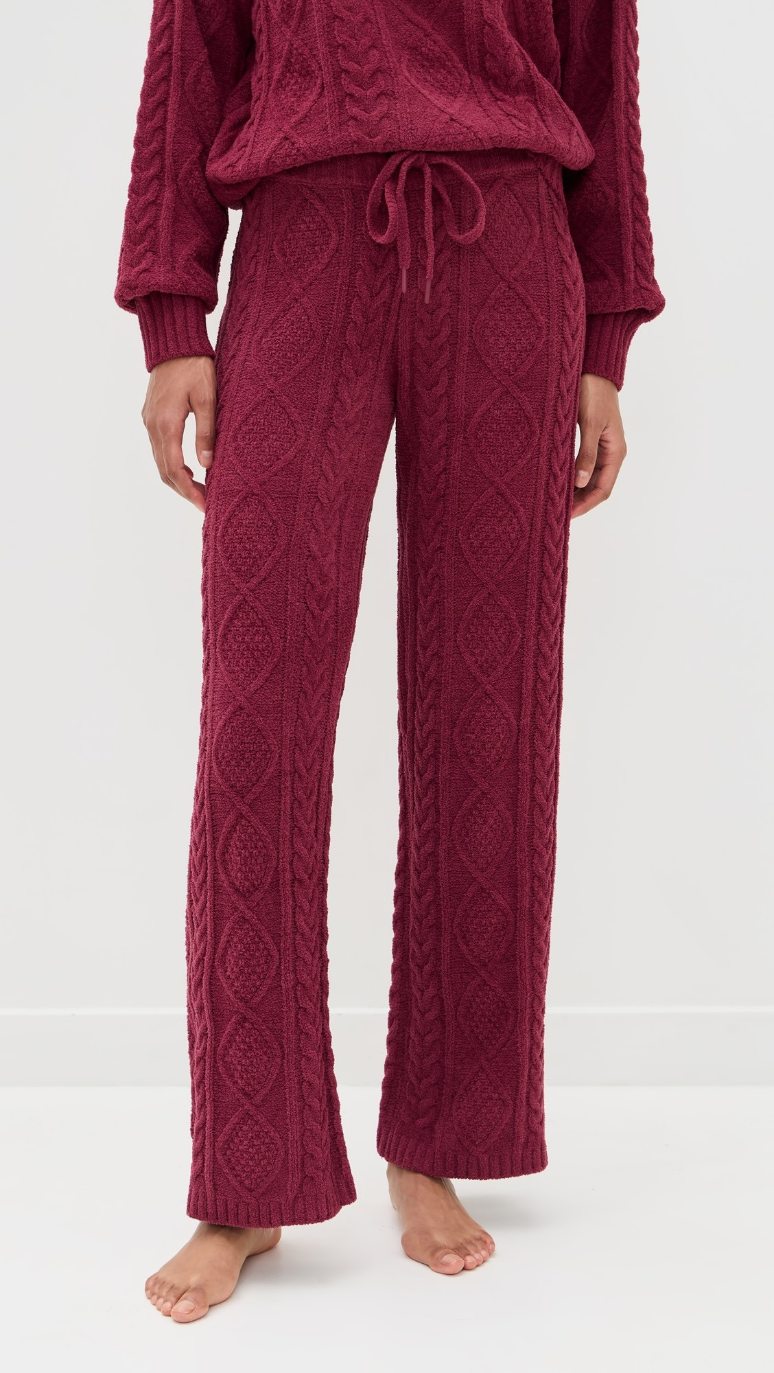 Cozy Chenille Cable Knit Pants | Shopbop