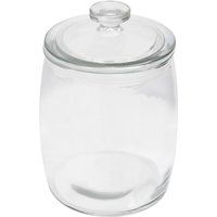 Vidaxl - Storage Glass Jars with Lid 4 pcs 3850 ml - Transparent | ManoMano UK