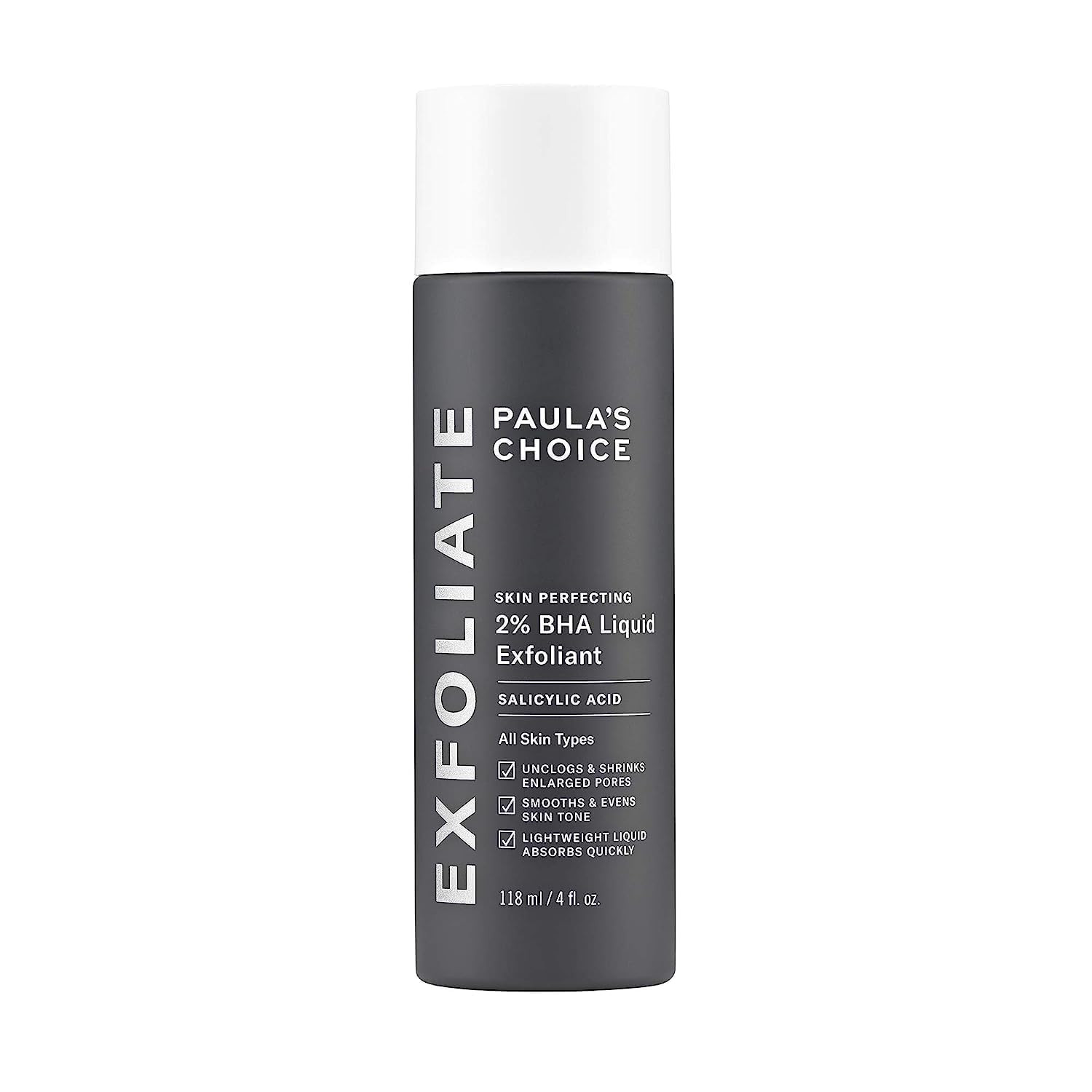 Paulas Choice--SKIN PERFECTING 2% BHA Liquid Salicylic Acid Exfoliant--Facial Exfoliant for Black... | Amazon (US)