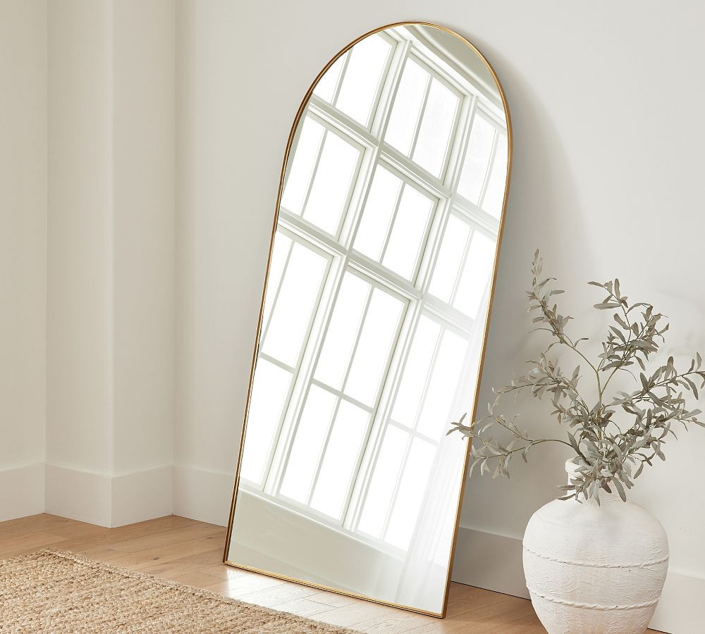 Stowe Arch Floor Mirror | Pottery Barn (US)