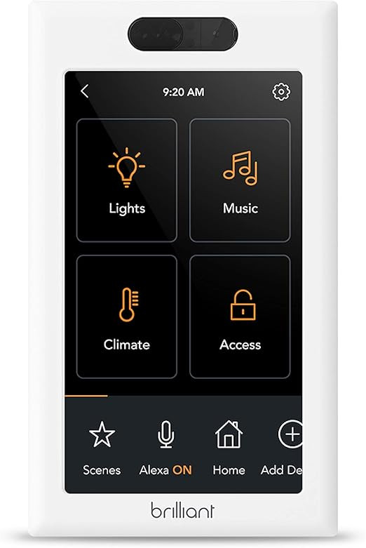 Brilliant Smart Home Control (1-Switch Panel) — Alexa Built-In & Compatible with Ring, Sonos, H... | Amazon (US)