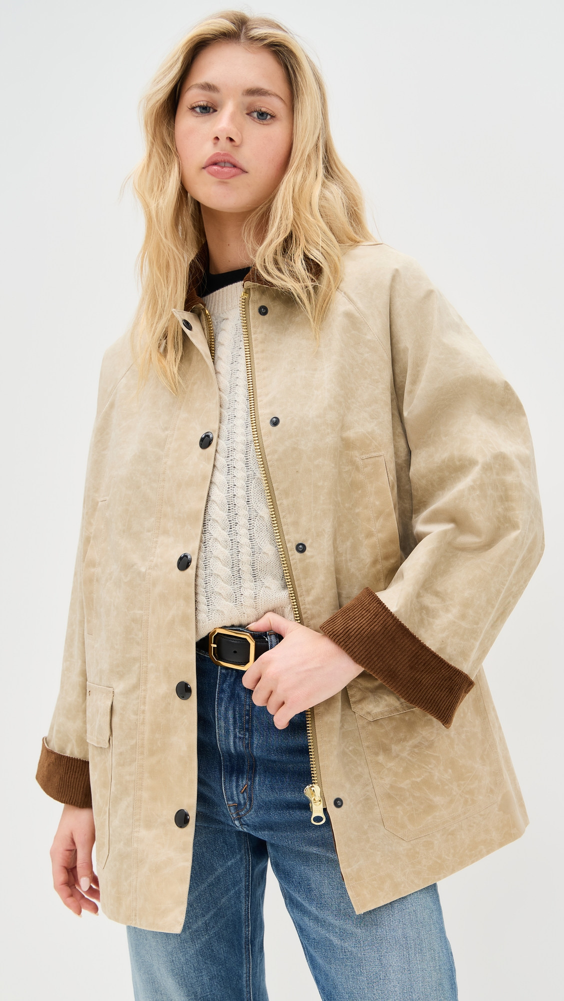 Alex Mill Chiltern Street Barn Jacket Beige XL | Shopbop