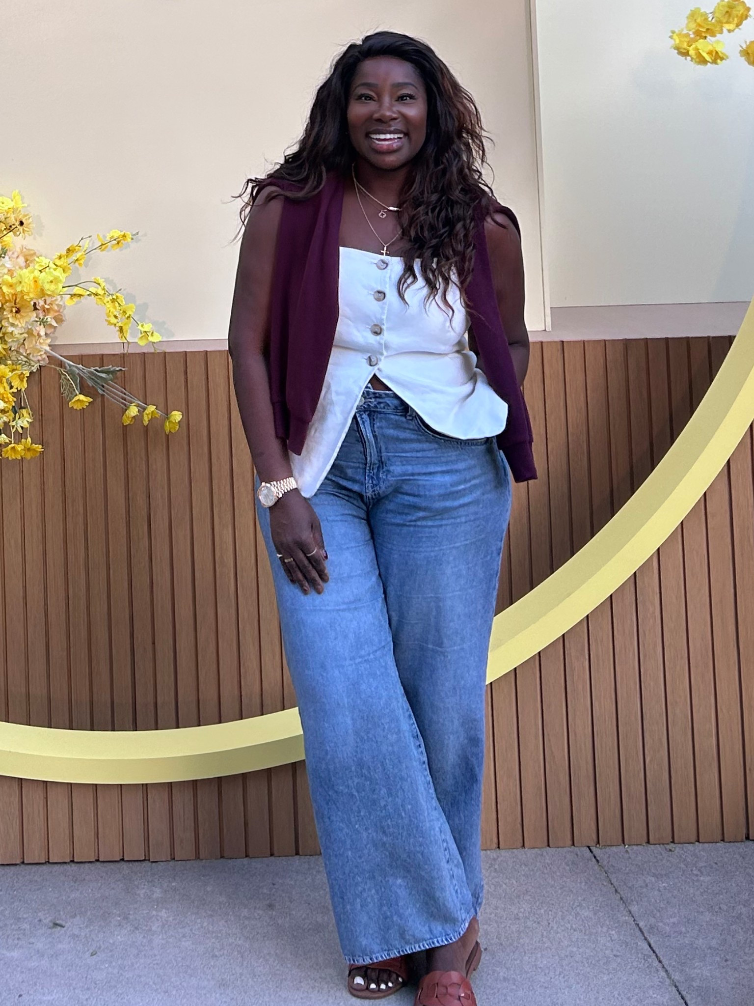 Theeeee best sunnies. Perfect mix of high fashion and classic elegance- and the quality can’t be beat. Also, got dressed so giving you make up and hair too! 💁🏾‍♀️

#LTKOver40 #LTKMidsize #LTKBeauty