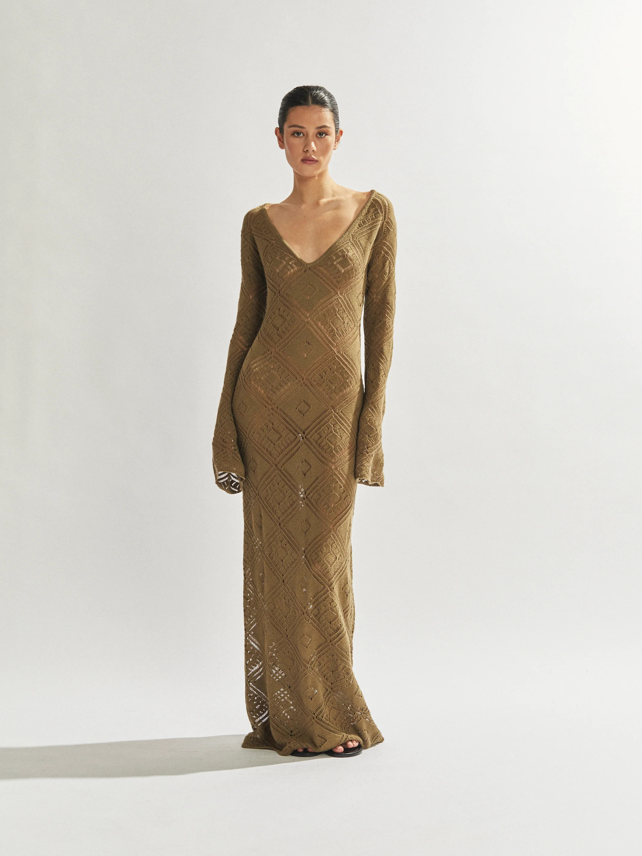 Kai Dress Khaki | One Mile