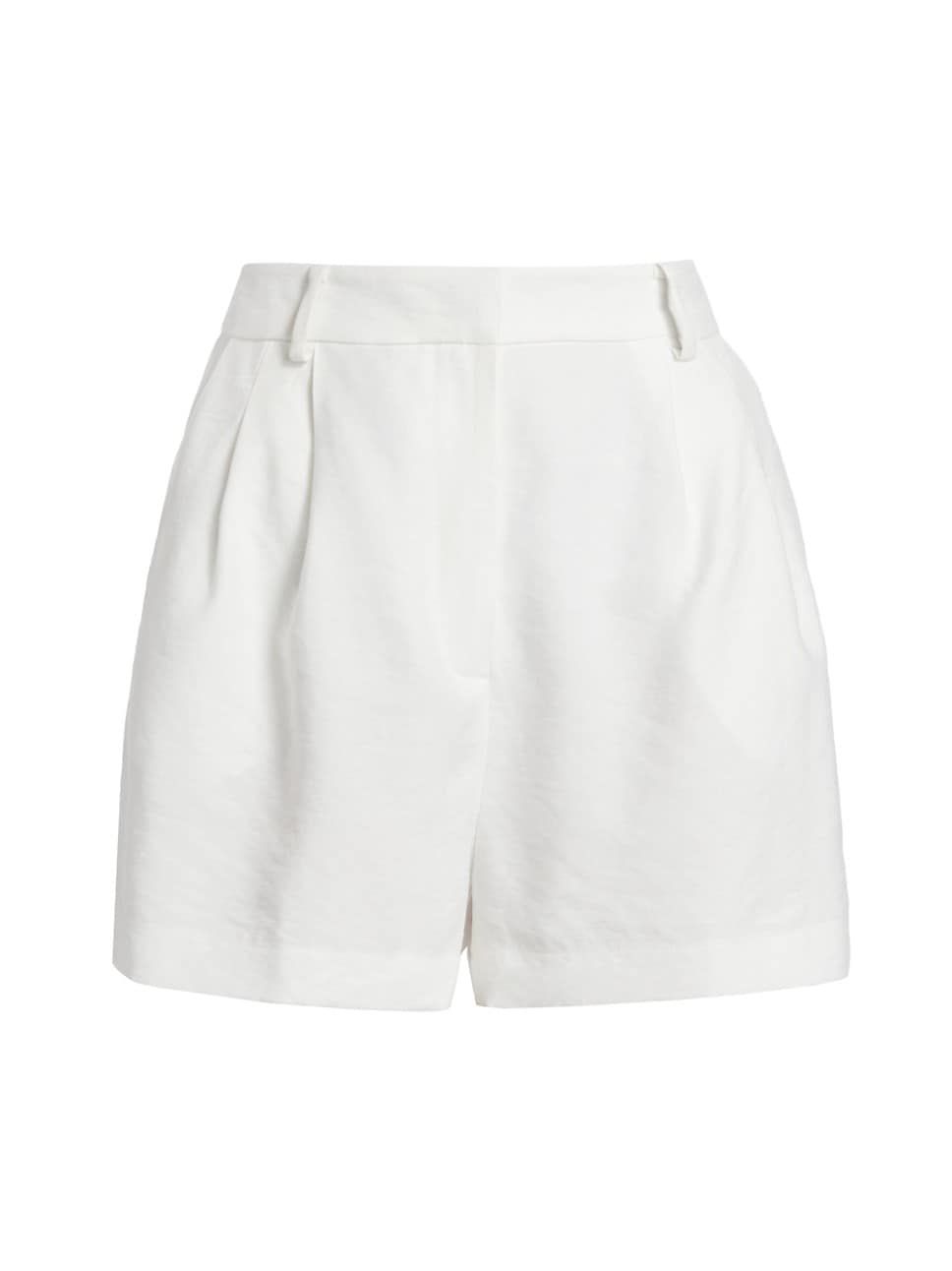 Pleated-Front Shorts | Saks Fifth Avenue