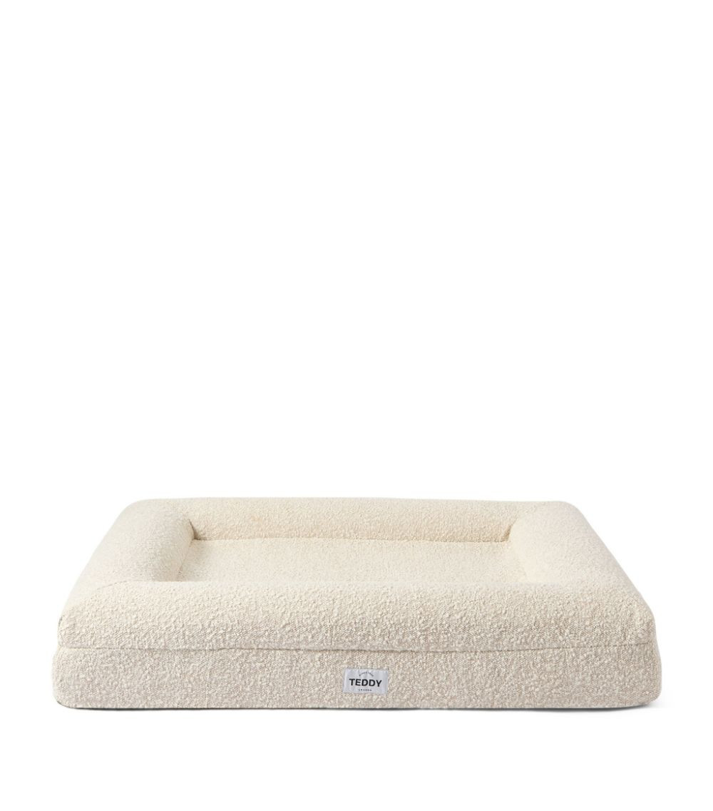 Medium Bouclé Dog Bed | Harrods