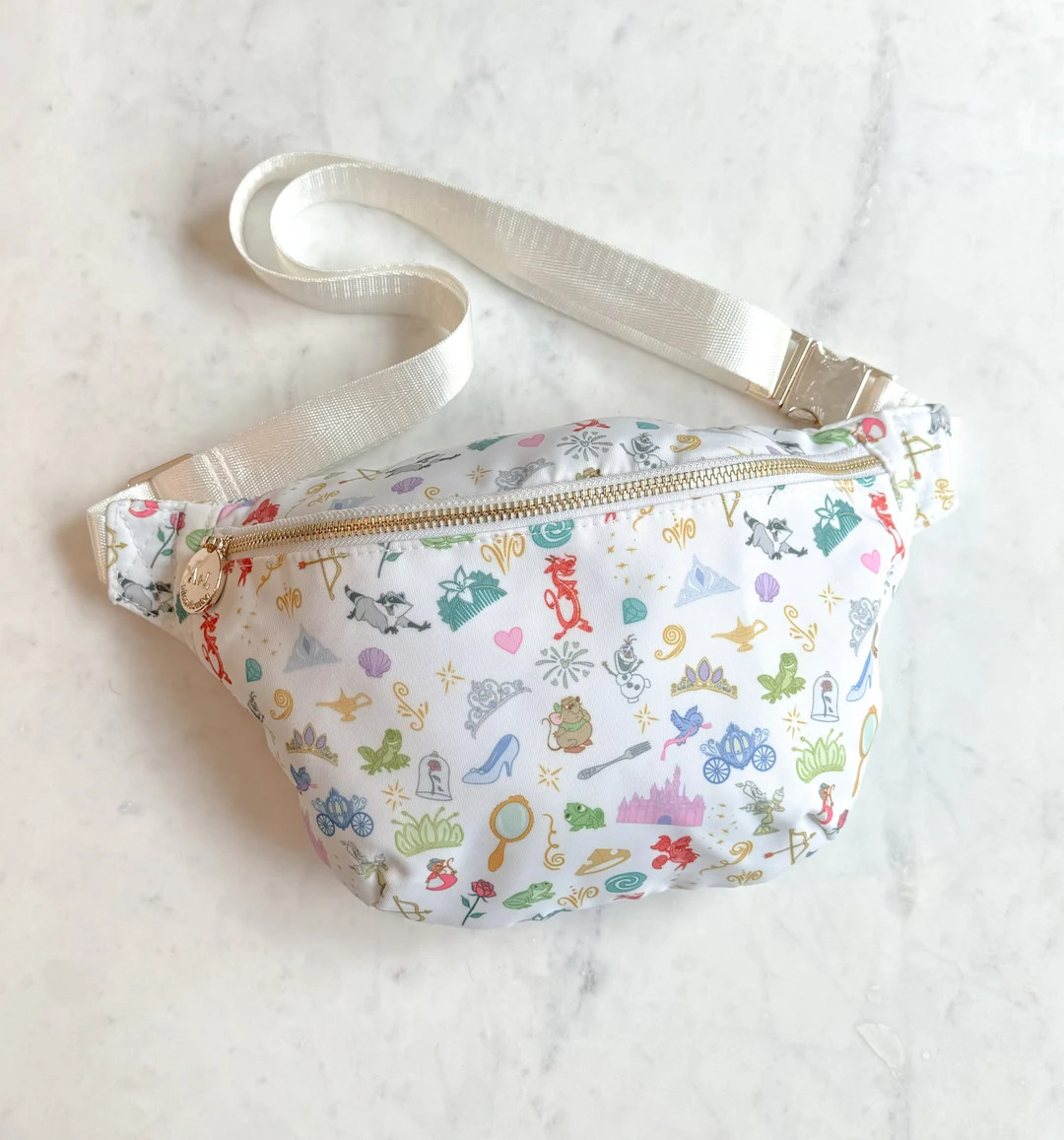 Princess Icons Belt Bag // Aden + Louise Exclusive Design // Theme Park Belt Bag // Ready to Ship... | Etsy (US)