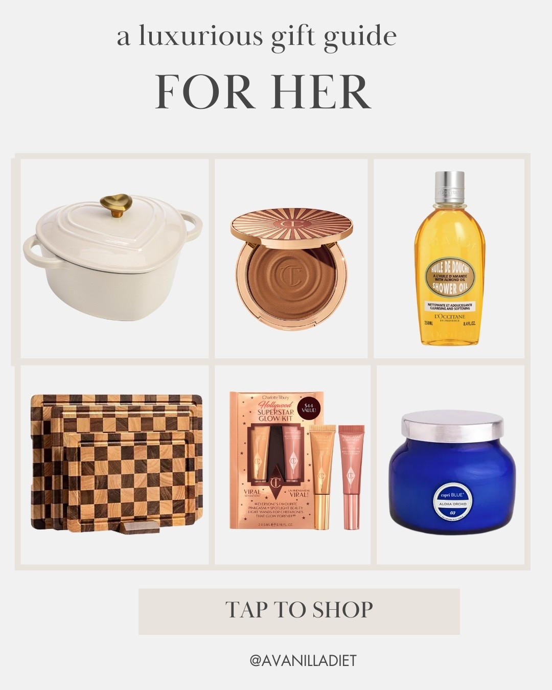 💎 Luxurious gift guide for her 💎
Chic, elevated, and thoughtful picks that feel extra special and are perfect for spoiling her 🎁✨

#luxurygifts #giftguideforher #elevatedgifting #giftideas #treatyourself #holidaygifting #amazonluxury #ltkgifts

#LTKGiftGuide #LTKHome #LTKBeauty