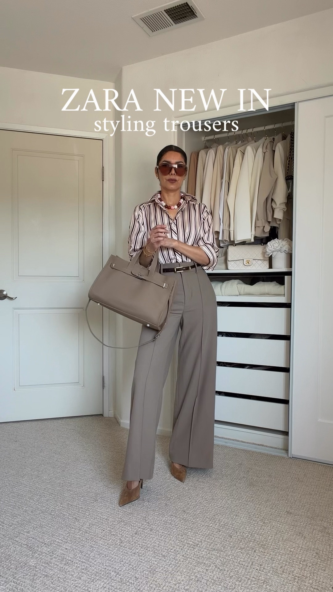3 outfit ideas styling ZARA New In 🤎🍂

Three chic autumn looks styling trousers and clothing from Zara’s New In collection. I love these kinds of pieces because they’re easy to mix and match while still creating a polished, elevated look.

Perfect inspiration for workwear, business casual or an elevated everyday outfit this fall.

FIT & SIZING
Zara trousers — size XS

➫ MY BODY MEASUREMENTS FOR YOUR REFERENCE
Bra: 32C (81 cm)
Waist: 26” (66 cm)
Hips: 38” (96.5 cm)
Height: 5’7” (170 cm)

Zara New In | Zara trousers | Zara fall outfits | Zara new arrivals | Zara outfit ideas | Zara autumn outfits | trousers outfit ideas | fall workwear | business casual outfits | chic autumn outfits | classy fall style | fall fashion 2026 | fashion over 40 | fashion over 50

#ZaraNewIn #ZaraOutfits #AutumnOutfits #LTKStyle