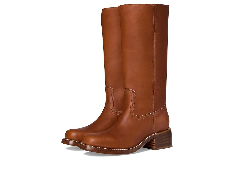 Frye Campus 14L Cowboy Boots Saddle Leather: 9.5 B - Medium | Zappos.com