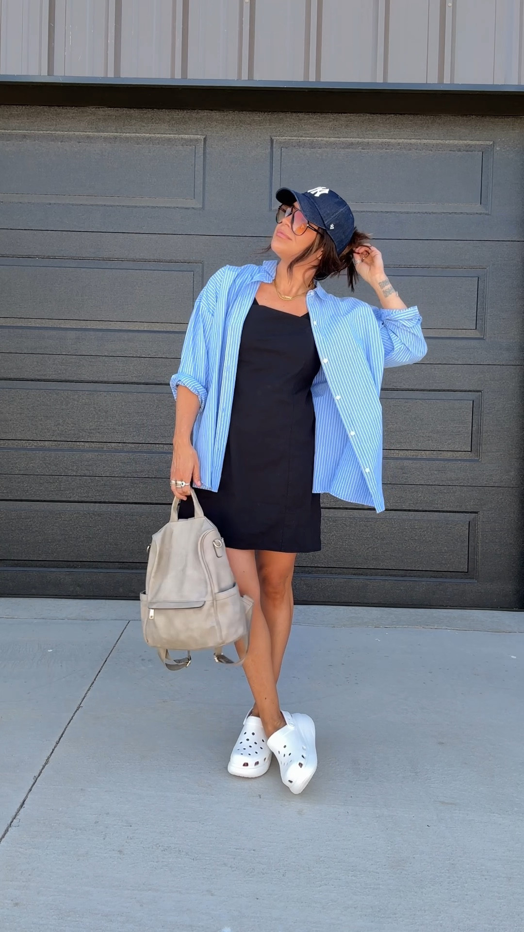 Sports mom outfit! I love this one! It feels very put together, could definitely lose the hat and it’s such a cute spring look!
Dress (is a skort) : large
Button up with tie back: XL
Crocs: TTS


#LTKootd #LTKmomlife #LTKMidsize

#LTKMidsize #LTKootd #LTKOver40