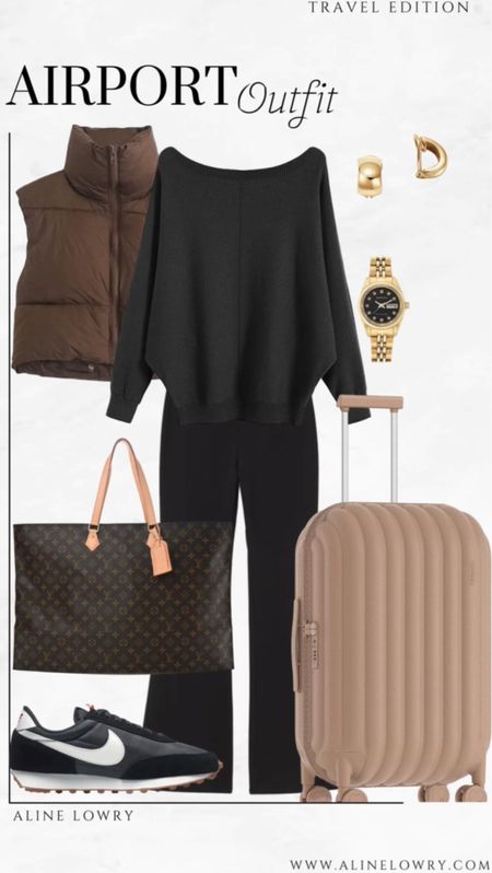 Comfy and stylish airport outfit
Travel outfit idea
Amazon vest
Amazon carry-on

#LTKitbag #LTKtravel #LTKstyletip