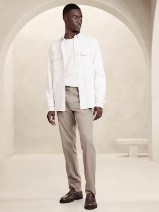 Wrinkle-Resistant Dress Pant | Banana Republic (CA)