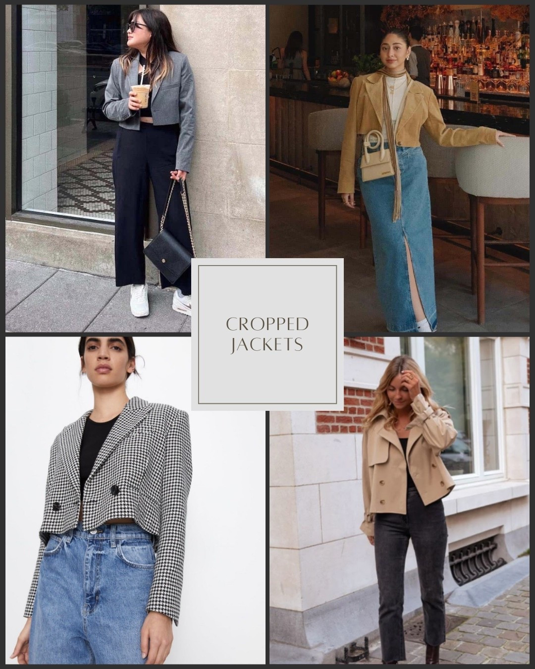 2025 Fall Trends 🍂 cropped jackets. While blazers & trench coats will always be a staple, this season we’ll see more cropped styles. 




Fall outfit inspo, autumn outfit ideas 

#LTKMidsize #LTKSeasonal #LTKStyleTip