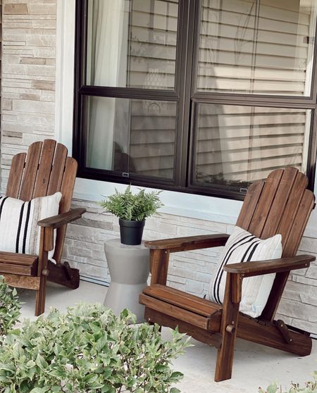 Porch decor. My chairs are 47% off right now! 

Spring outdoor decor. Amazon home. Porch decor. 

#LTKsalealert #LTKhome #LTKSeasonal