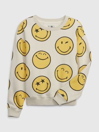 Gap × SmileyWorld® Kids Graphic Sweatshirt | Gap (US)