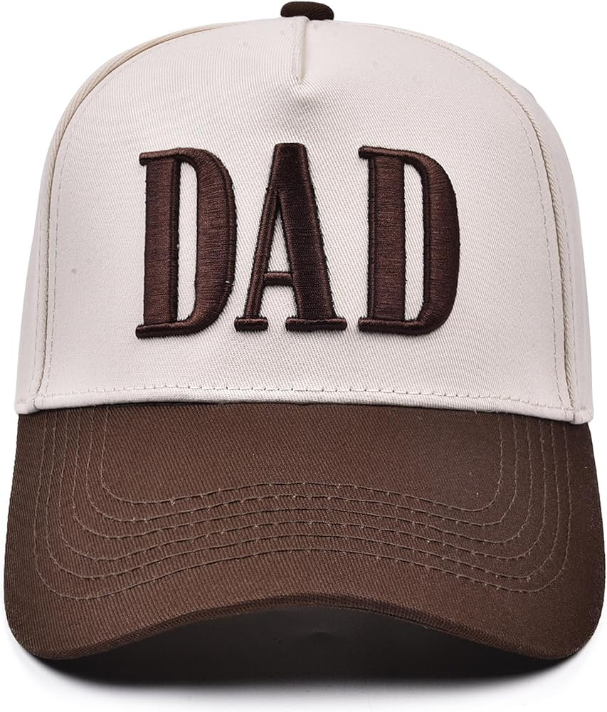 Dad Trucker Hats for Men, Embroidered Adjustable Canvas Daddy Baseball Cap Hat for Casual Wear,Ne... | Amazon (US)