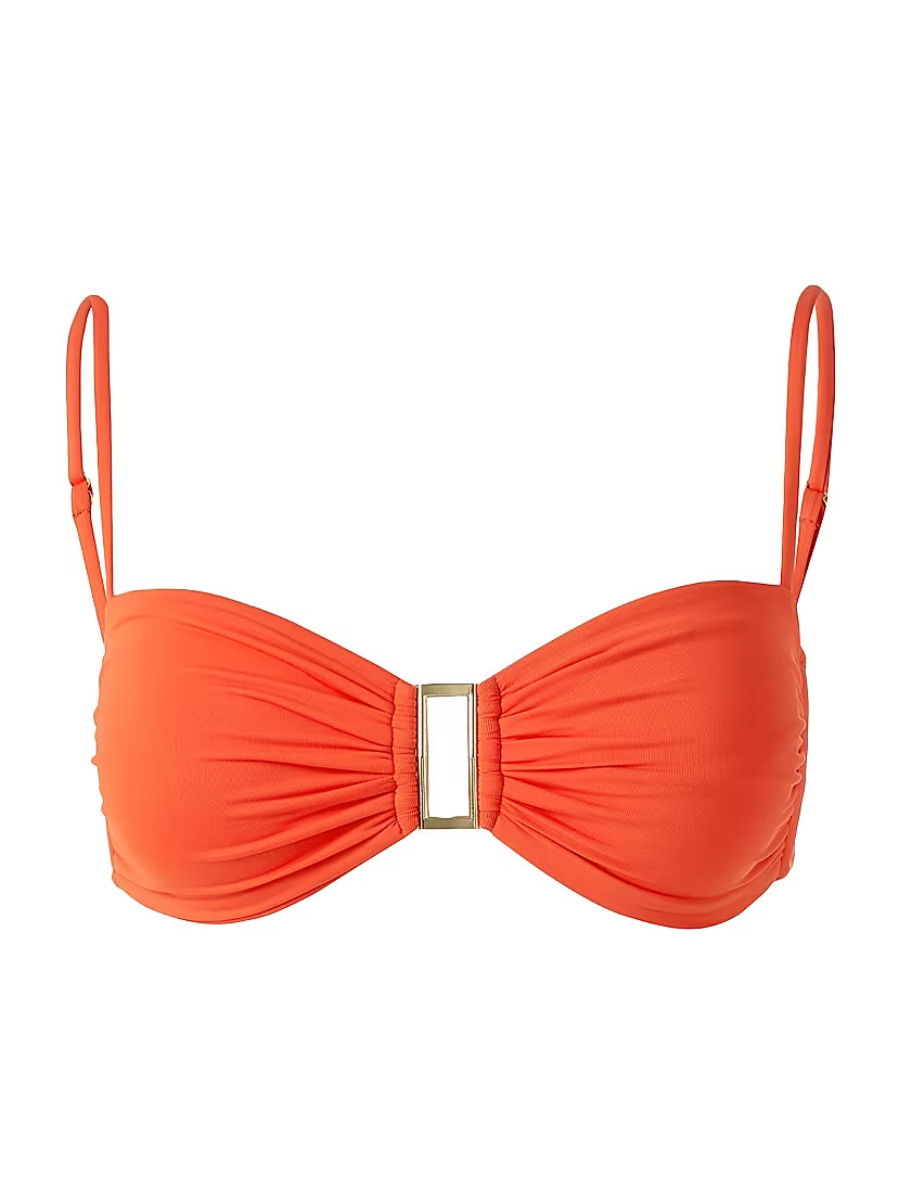 Spain Rectangle-Insert Bikini Top | Saks Fifth Avenue