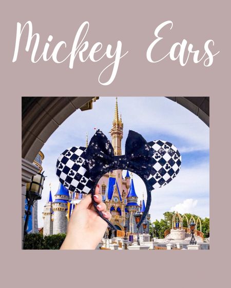 Custom Mickey Mouse ears from Etsy! Grab some for your next Disneyworld or Disneyland trip. 

Disney world, Disney land, Mickey ears, travel, summer vacation, amusement park, Florida, Disney vacation 

#LTKTravel #LTKFamily #LTKFindsUnder50