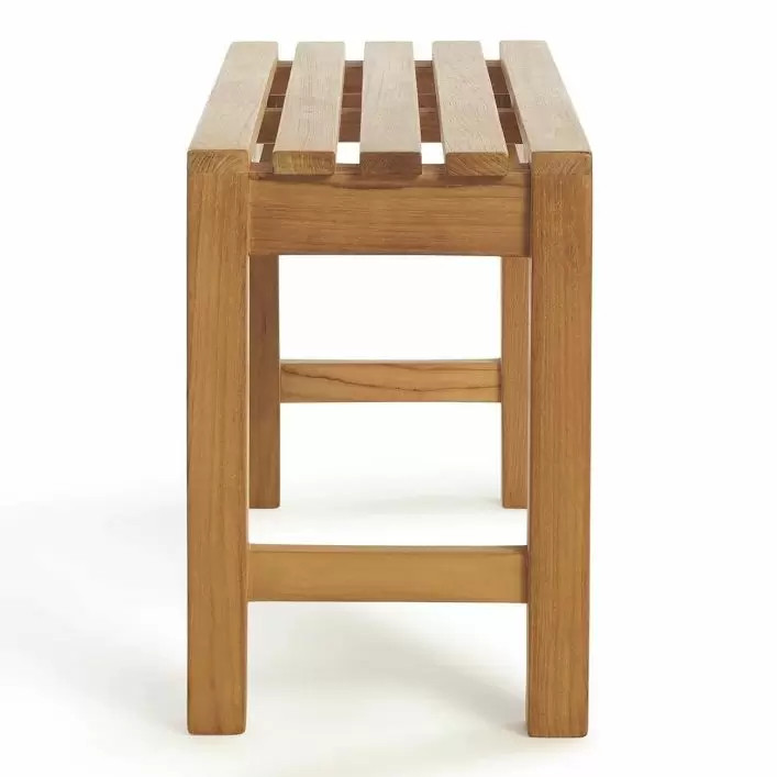Coach 30 Inch Teak Shower Bench | Vintage Tub & Bath