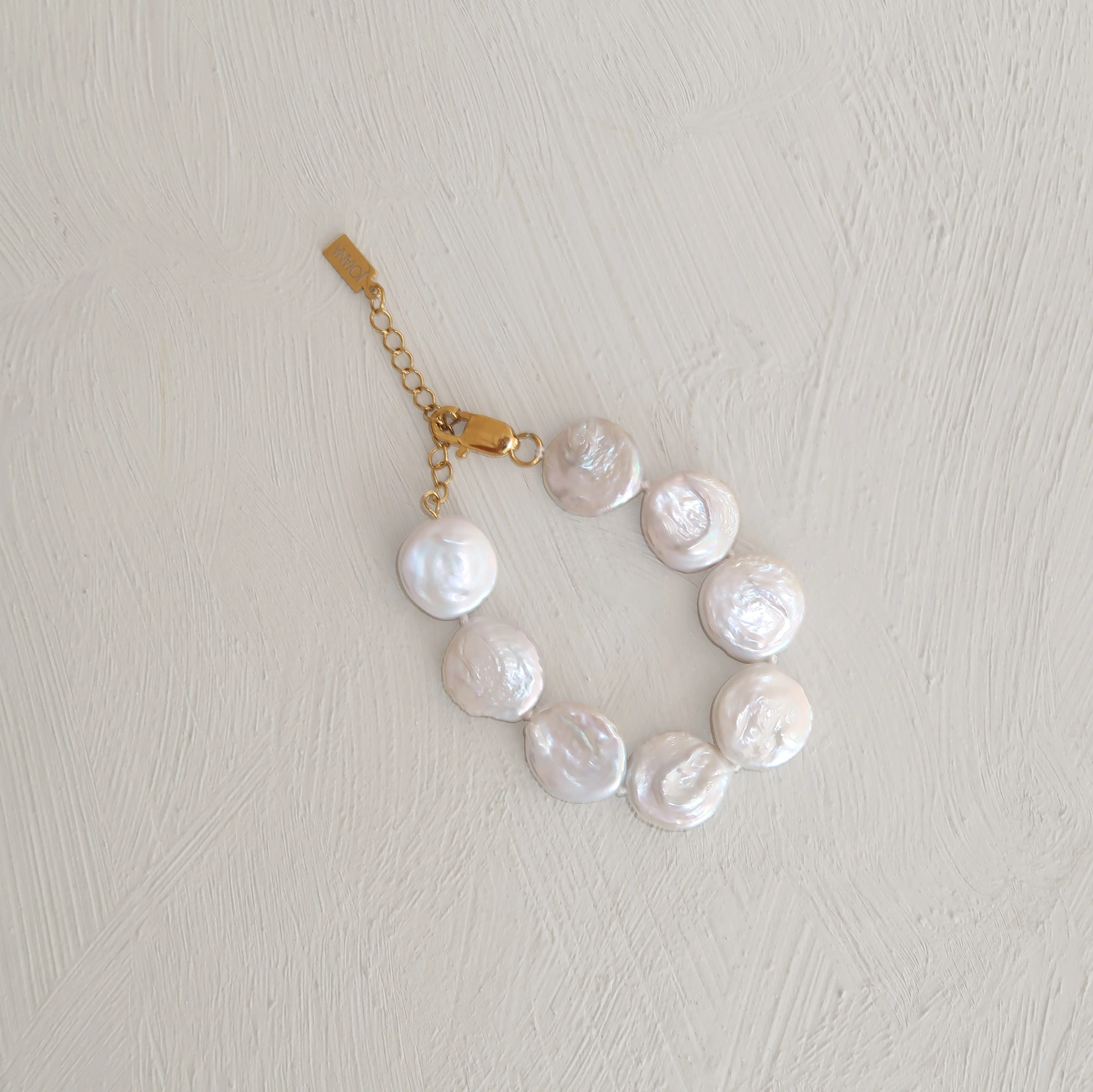 Coin Pearl Bracelet (preorder) | Joiana Jewelry