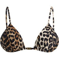 Ganni Leopard Print Bikini Top | Balardi (US & Canada)