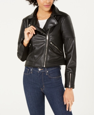 Bar Iii Quilted Moto Jacket, Created for Macy's | Macys (US)
