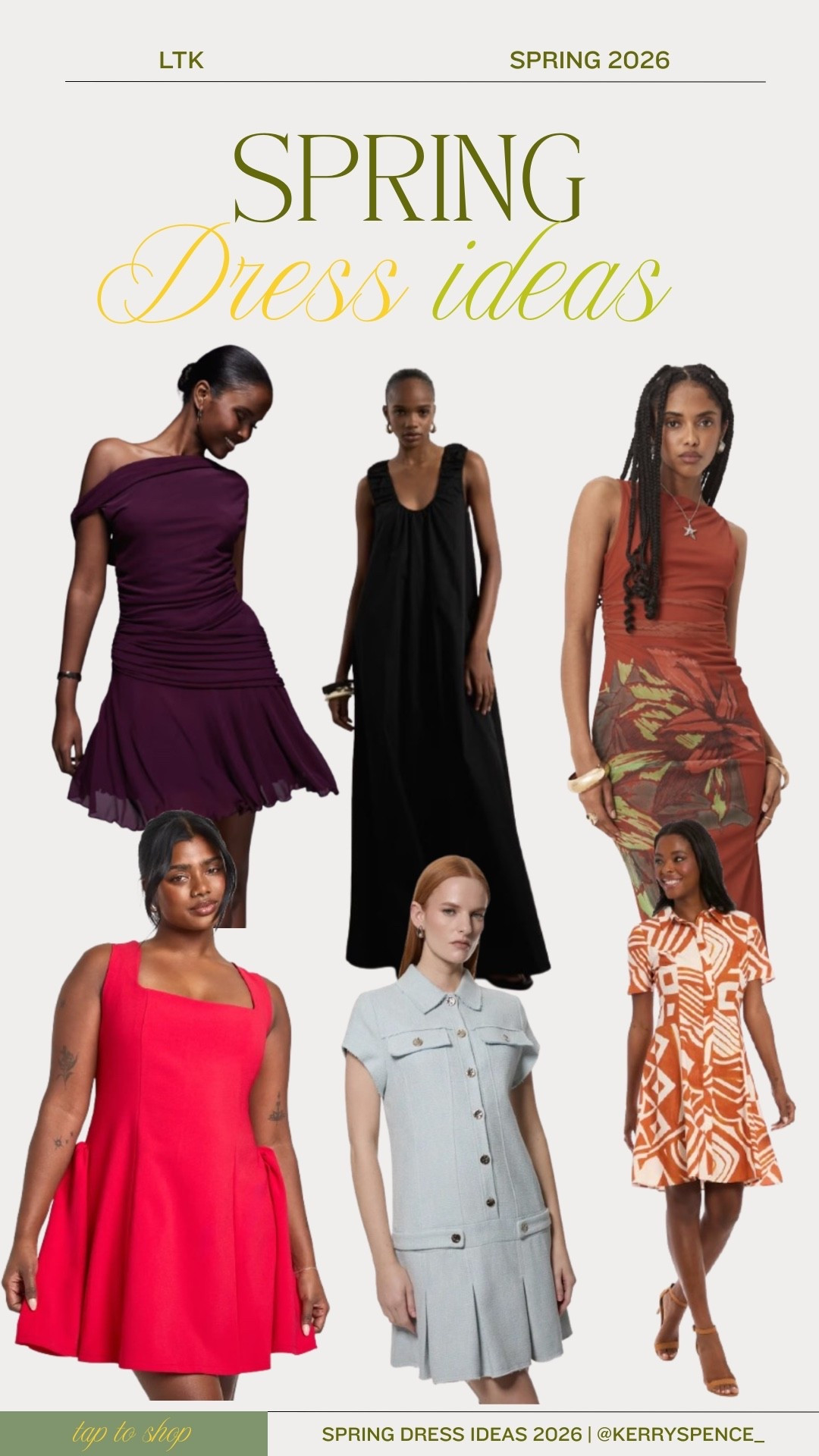 Here are some of my favorite spring dresses .

#LTKSeasonal