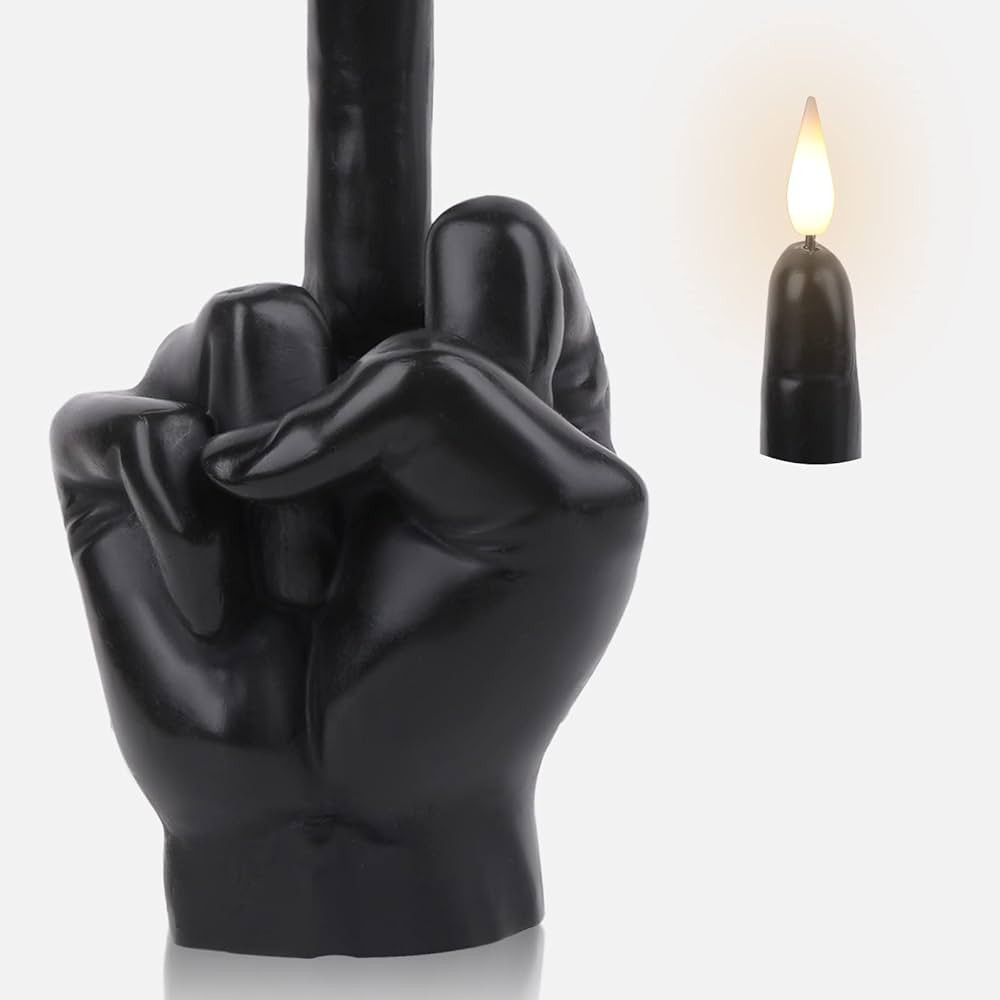 Patiphan Finger Figurine Flameless Candle: Wax LED Candle Battery Operated with Timer Flickering ... | Amazon (US)