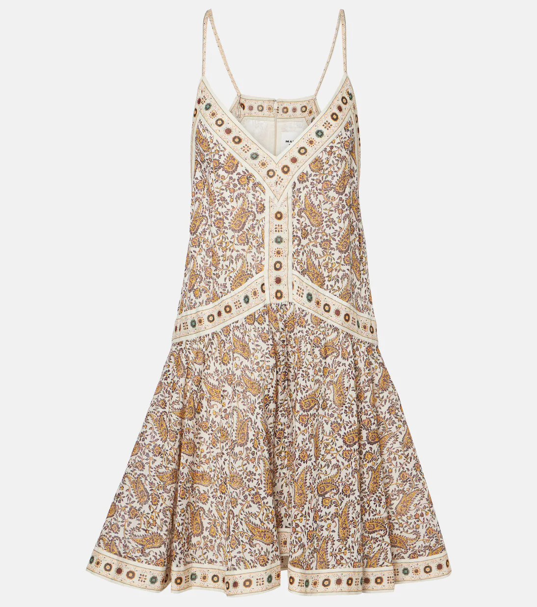 Danielle paisley cotton minidress | Mytheresa (UK)